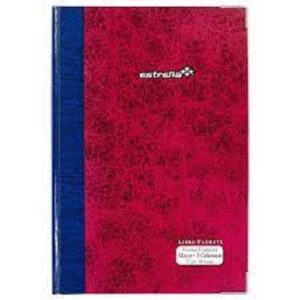 LIBRO FLORETE F.FRANCESA MAYOR 3 COLUMNAS 96 HJ PIEZA ESTRELLA MOD.226