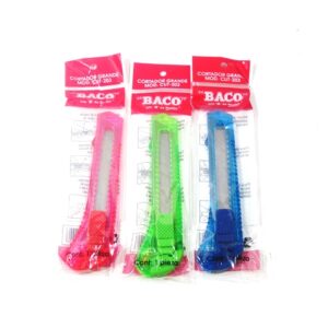 CUTTER PLASTICO GRANDE CUT-203 BACO PIEZA