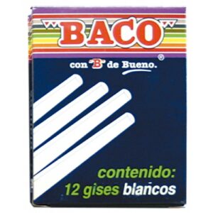 GISES BLANCO ESTANDAR CAJA C/12 G-12 BACO PIEZA