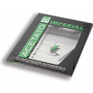 ACETATO T.CARTA C/100 PIEZAS CAJA VERDE MOD.0550 IMPERIAL