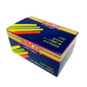 GISES COLORES CAJA C/150 TIC-150 BACO PIEZA