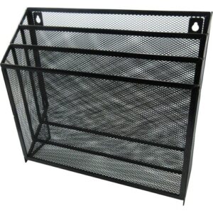 CLASIFICADOR NEXTEP MALLA METALICA 3 NIVELES NEGRO