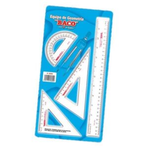 JUEGO DE GEOMETRIA BACO 5050