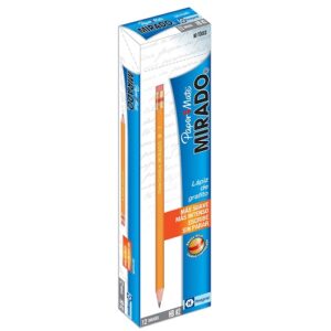 LAPICES DE GRAFITO #2 1/2 MIRADO PAPERMATE MIRADO CJA C/12 PIEZAS