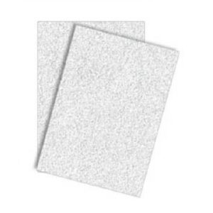 FOAMY CARTA CON DIAMANTINA BLANCO NAEN 110 PQ CON 10 PIEZA