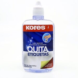 REMOVEDOR DE ETIQUETAS 75ML KORES CPE0410191105 PIEZA