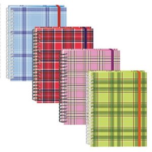 CUADERNO PROFESIONAL C/ESPIRAL C-5 100H ESCOCESA C/CINTA PRINTAFORM MOD.PROCC100-E C/1 PIEZA