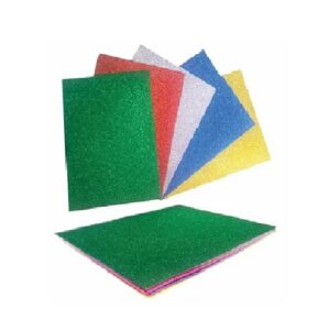 FOAMY CARTA CON DIAMANTINA COLORES CONFETTI FM-DIAM PQ C/5 PIEZA