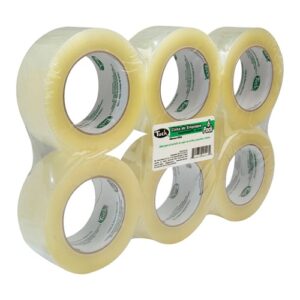 CINTA DE EMPAQUE TRANSPARENTE 48 X 50 MM TUK 179 PQ C/6 PIEZA